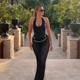 The Sunset Serenity Swimsuit in Black