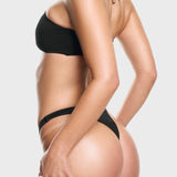 The Soraia Bikini Top in Black