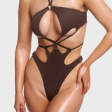 The Afterdark Swimsuit in Cocoa