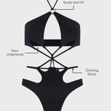The Afterdark Swimsuit in Black