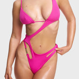 Heatwave Swimsuit in Hot Pink