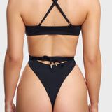 Stay Salty Swimsuit in Black