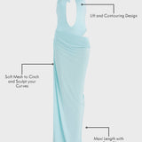 Pre Order Athena Dress in Ice Blue