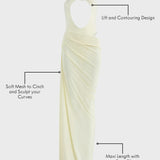 Athena Dress in Soft Yellow